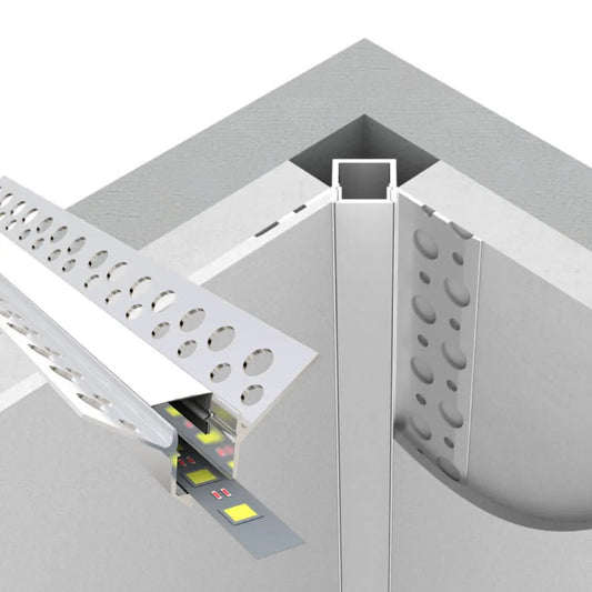 Trimless İç Köşe LED Profili Yiğit Alüminyum