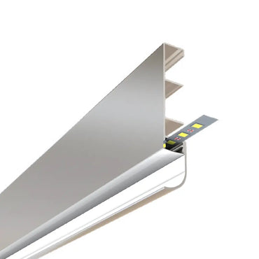 Altı Oval LED'li Süpürgelik Profili Yiğit Alüminyum