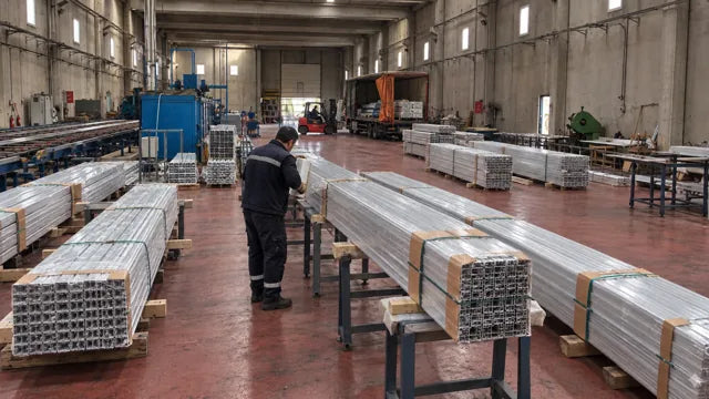 Profil paketleme ve sevkiyat hazırlığı