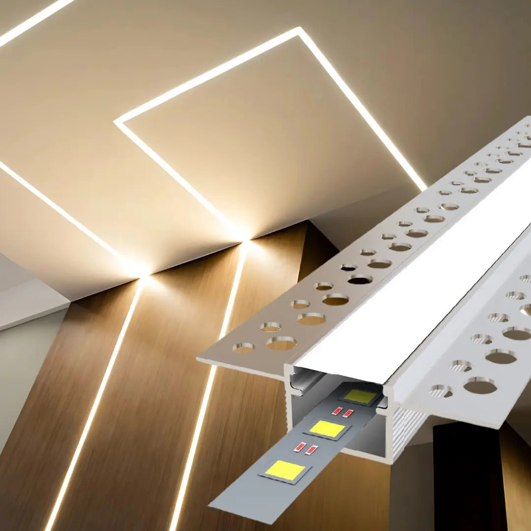 1.5CM Trimless Alçıpan LED Profili – Yiğit Alüminyum