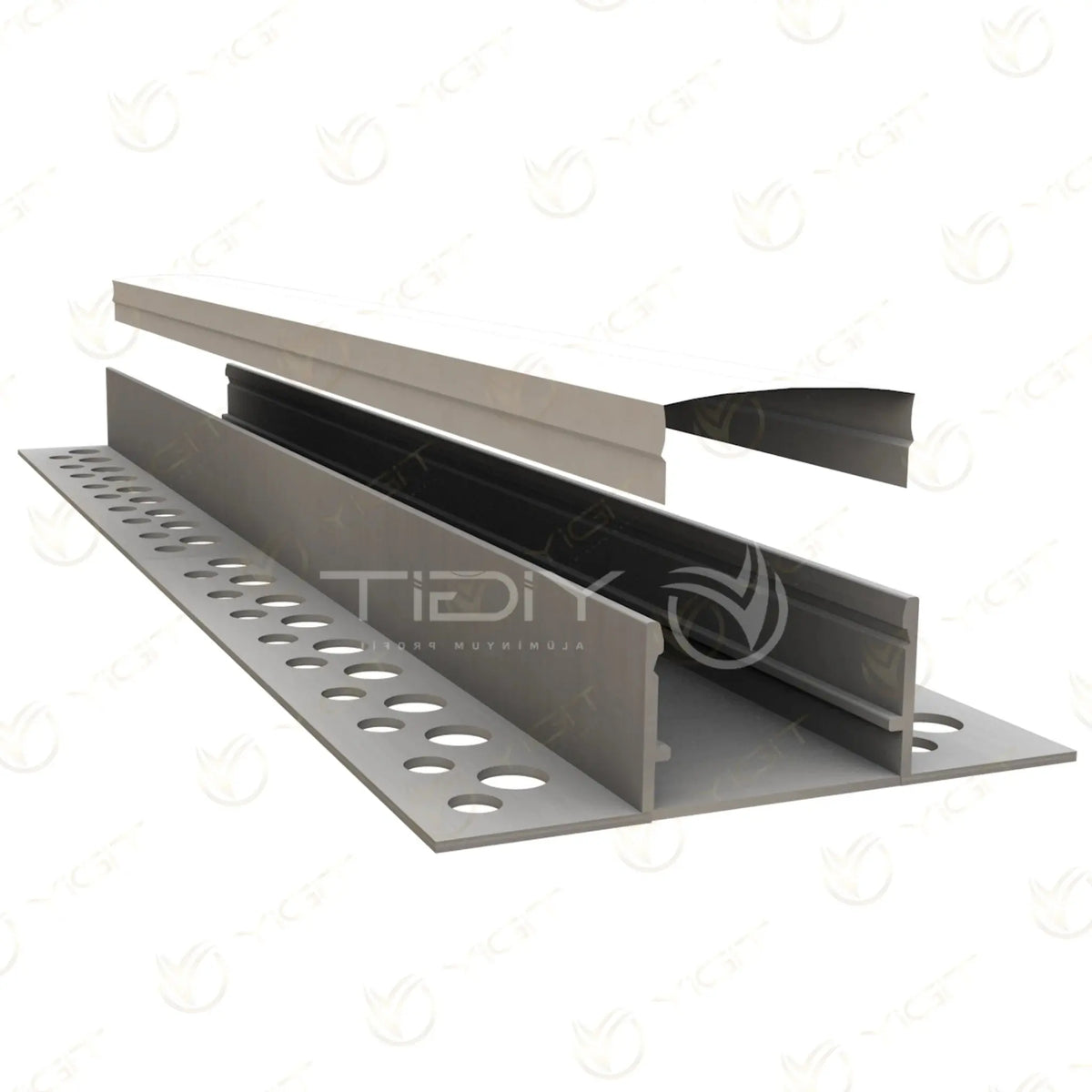 2CM Ters Trimless LED Profili Yiğit Alüminyum