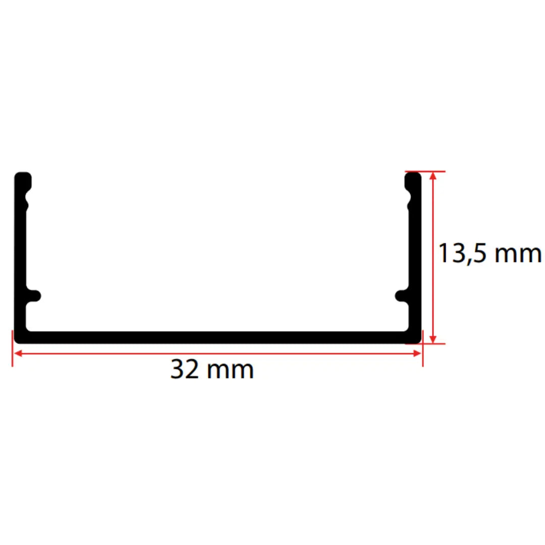 32X13 LED Profili Yiğit Alüminyum