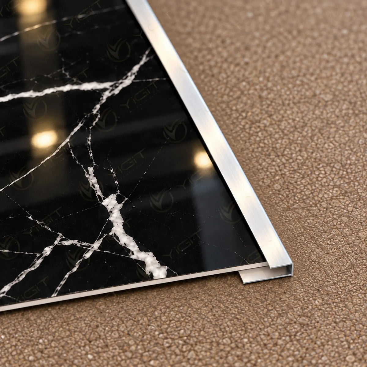 4MM U Bitim Profili (PVC Panel) Yiğit Alüminyum