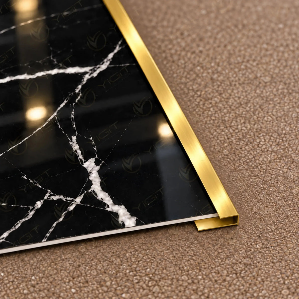 4MM U Bitim Profili (PVC Panel) Yiğit Alüminyum