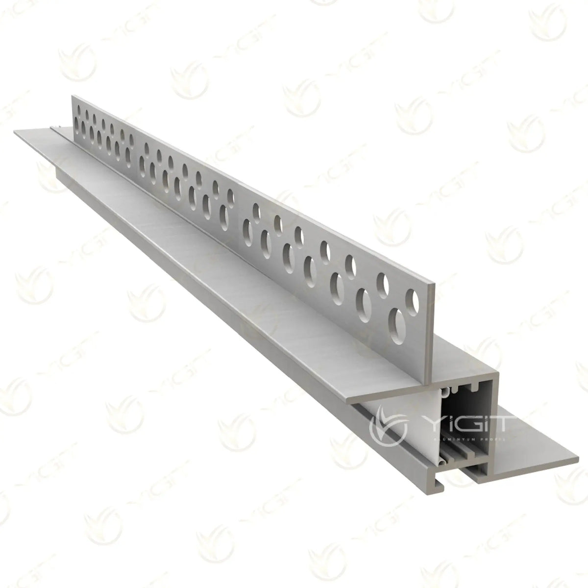 Y6249 Alçıpan Gizli Köşe LED Profili (17×10) Yiğit Alüminyum