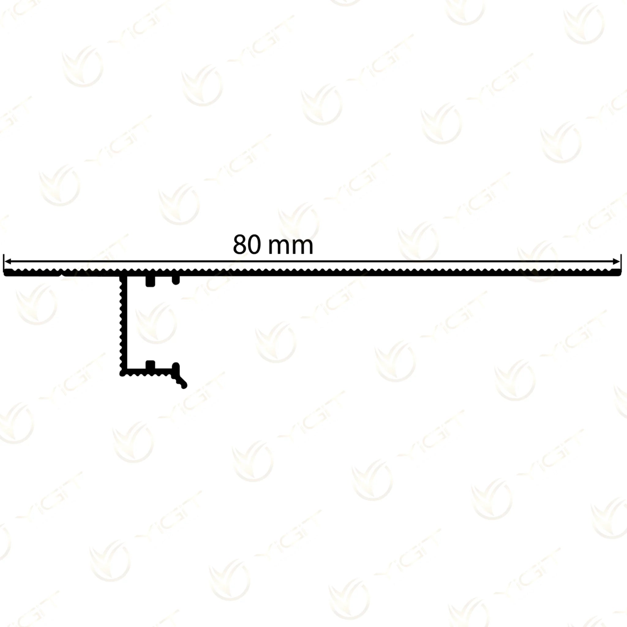 Y6367 · Y6367 özgün teknik çizimi · Ana kanat 80 mm.
