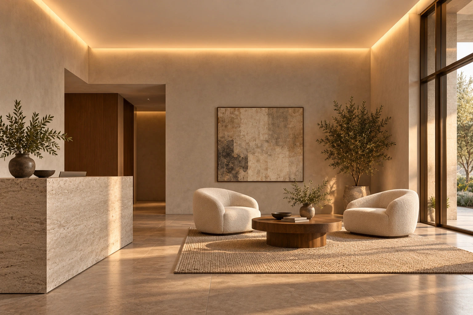 OTEL · YUMUŞAK KARŞILAMA — Y2973 için temsili tasarım.
