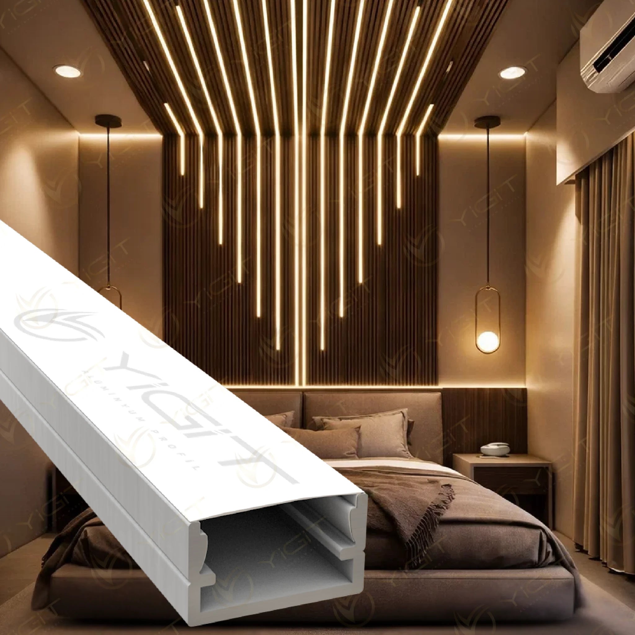 7X13 Kanal LED Profili