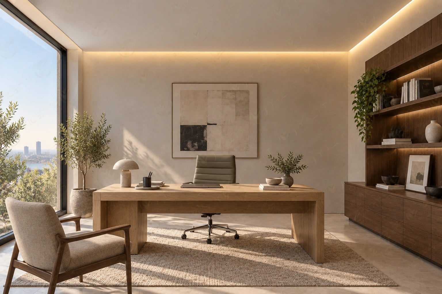 OFİS: MİMARİ BİR ÇERÇEVE — temsili Y6244 yerleşimi.