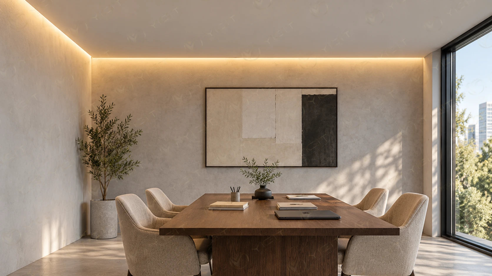 OFİS: MİMARİ BİR SINIR — temsili Y6369 yerleşimi.