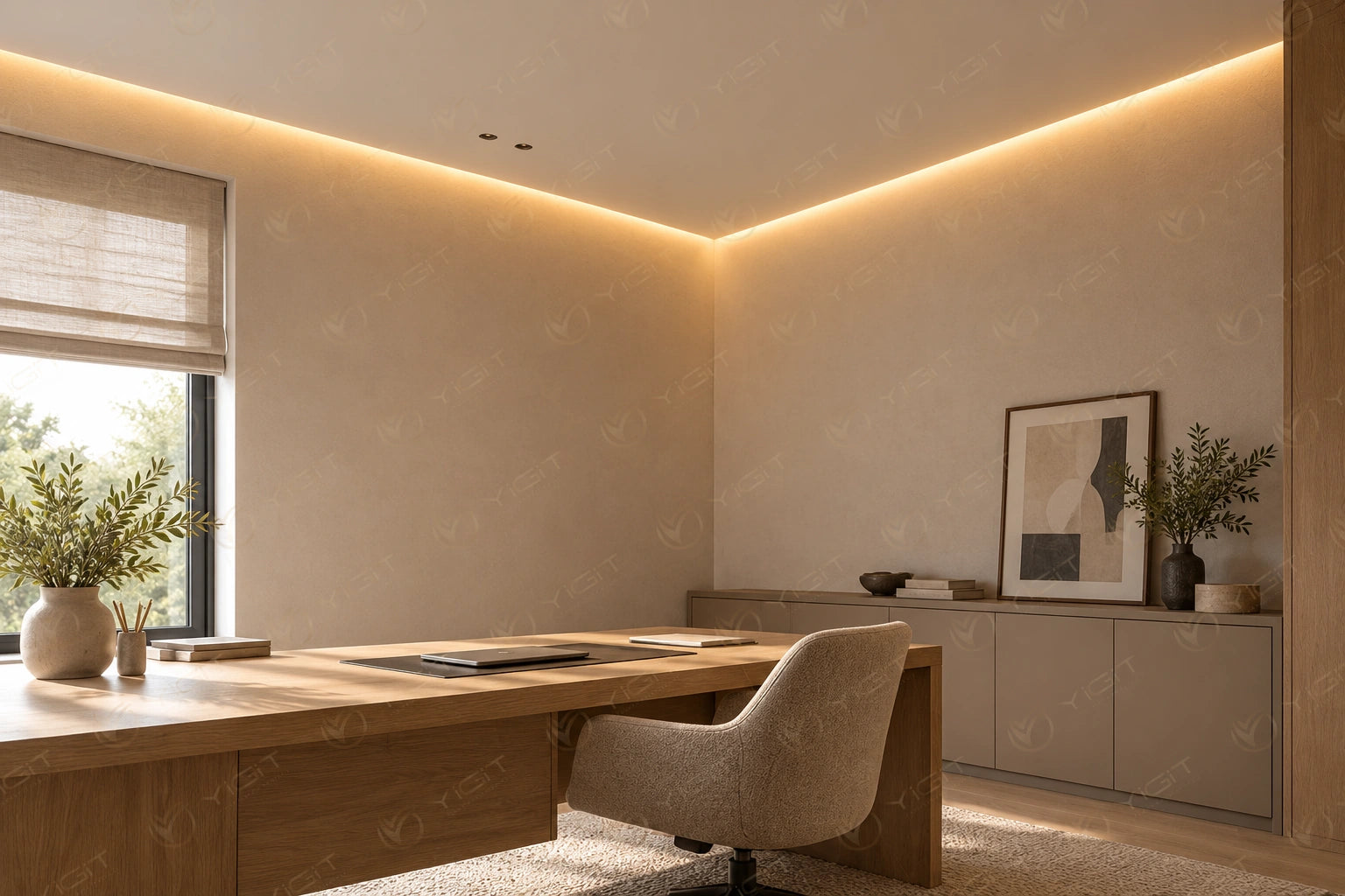 OFİS: MİMARİ BİR ÇERÇEVE — temsili Y6249 yerleşimi.