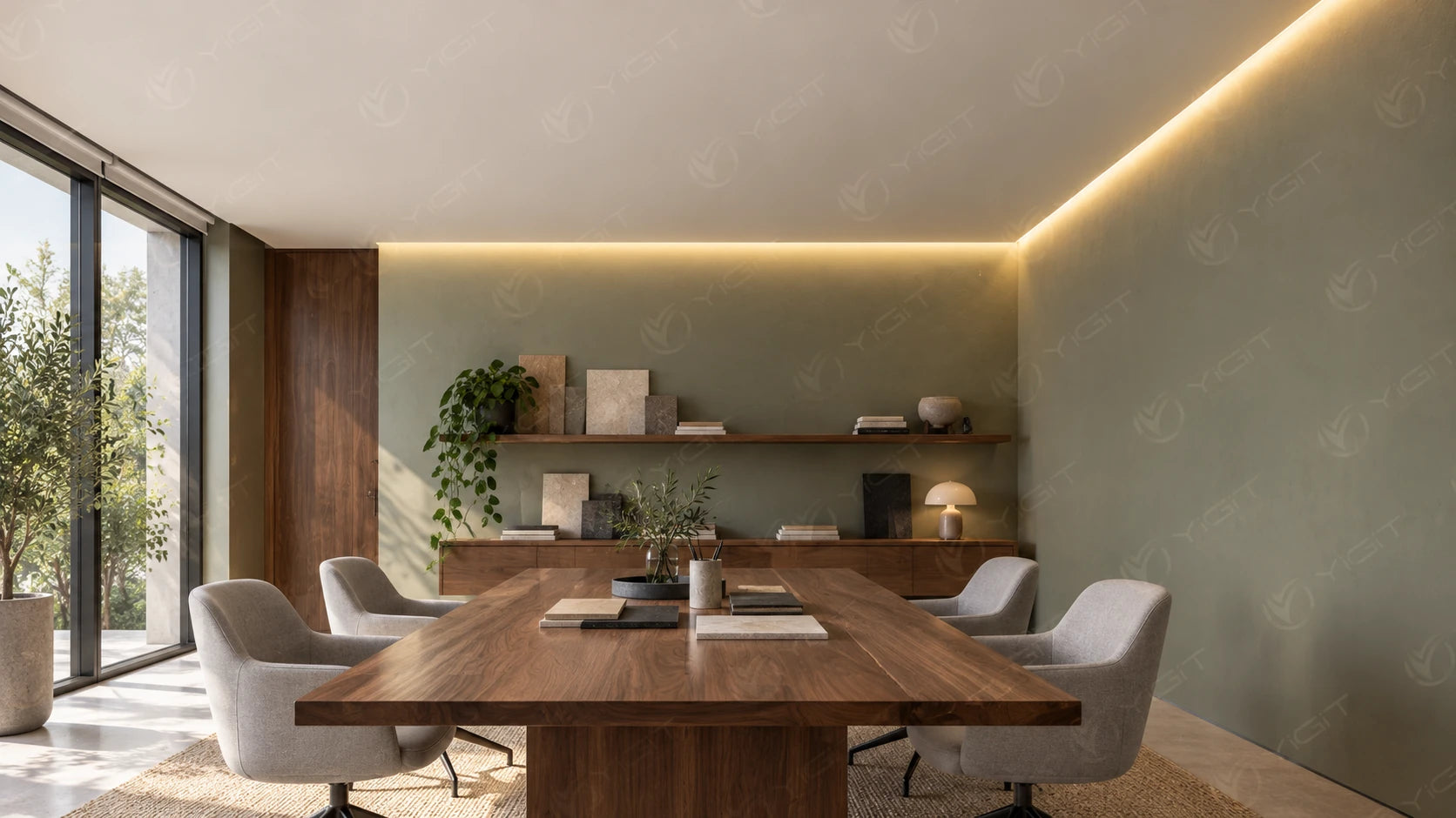 OFİS: MİMARİ ÇİZGİ — temsili Y6273 uygulama fikri.
