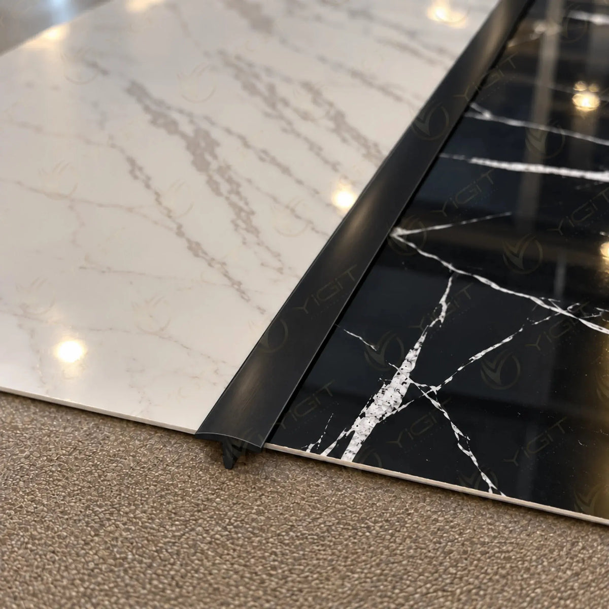 10MM T Geçiş Profili (PVC Panel) Yiğit Alüminyum