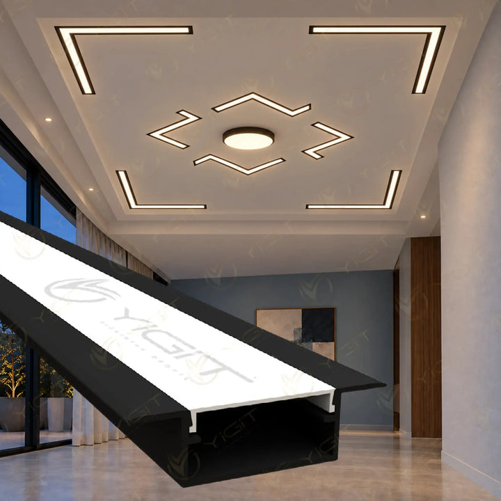 10X50 Kanatlı LED Profili Yiğit Alüminyum