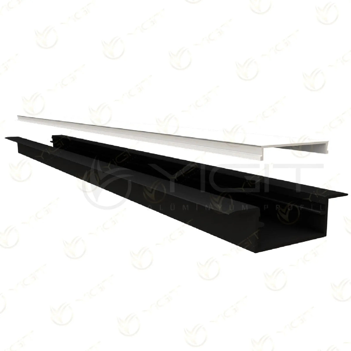 12X45 Kanatlı LED Profili Yiğit Alüminyum