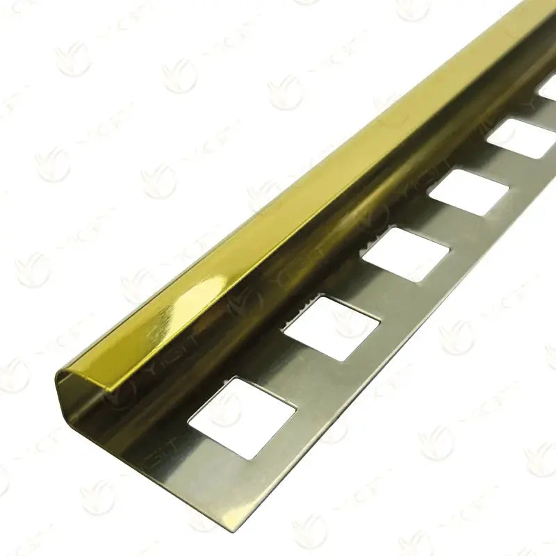 Paslanmaz Çelik Oval Lüks Bitim Profili Yiğit Alüminyum