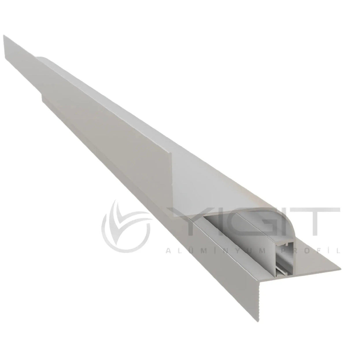 Y6369 Oval Alçıpan Gizli Köşe LED Profili Yiğit Alüminyum